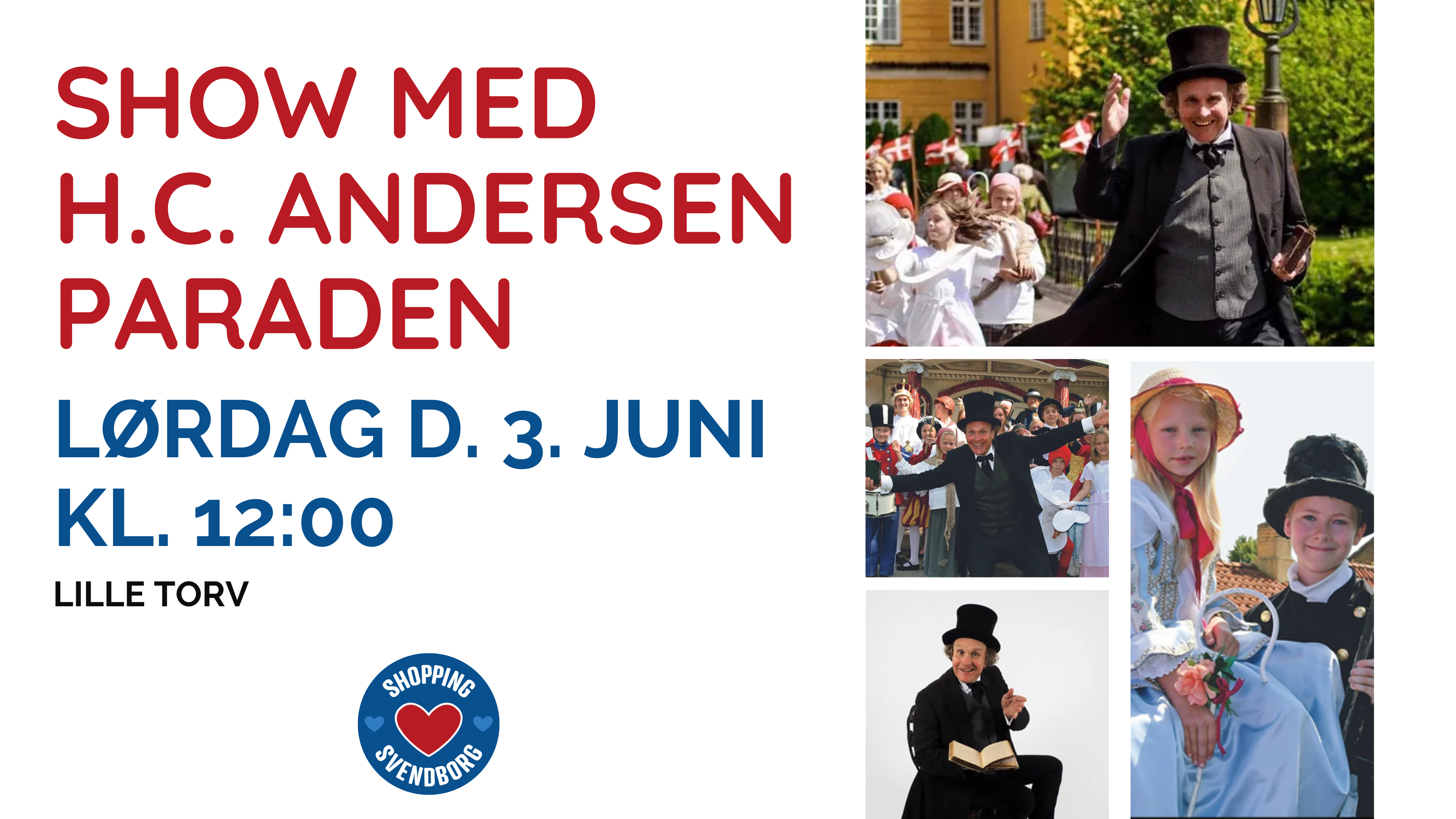 Show med H.C. Andersen Paraden i Svendborg