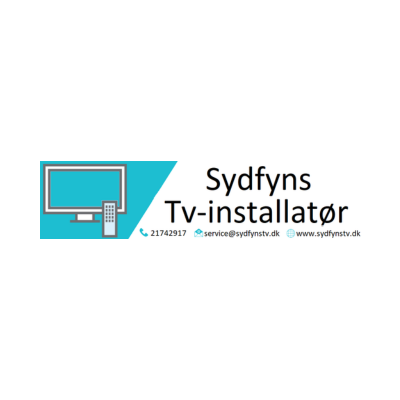 Sydfyns TV installatør logo stort feb 26